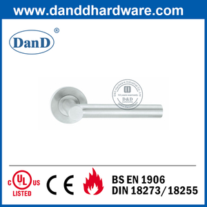 Poignée de porte à levier en acier inoxydable 304 pour double porte-DDTH017