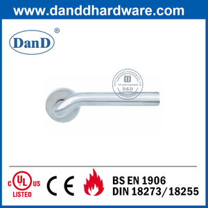 Poignée de porte de sécurité de conception personnalisée de grade 304 pour la porte en métal-DDTH015