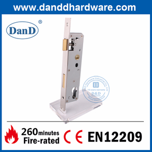 Serrure stile étroite verrouillée de verrou et de verrou de verrouillage pour la porte de bois-DDML021-3085