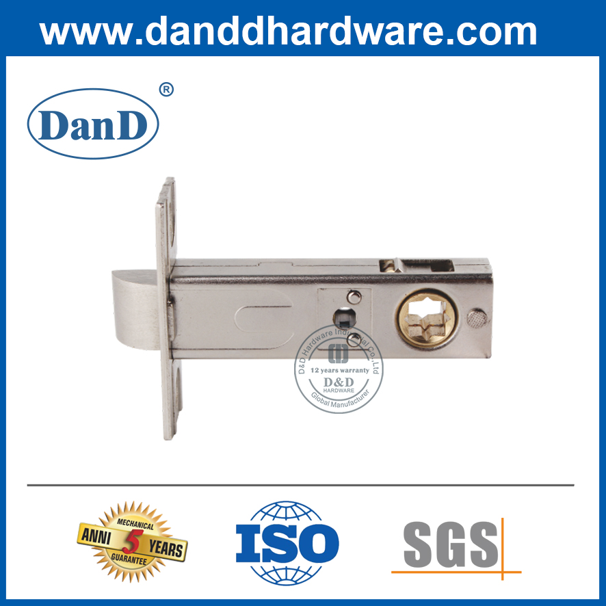 Latch tubulaire architectural de sécurité en laiton solide pour la porte intérieure-DDML036