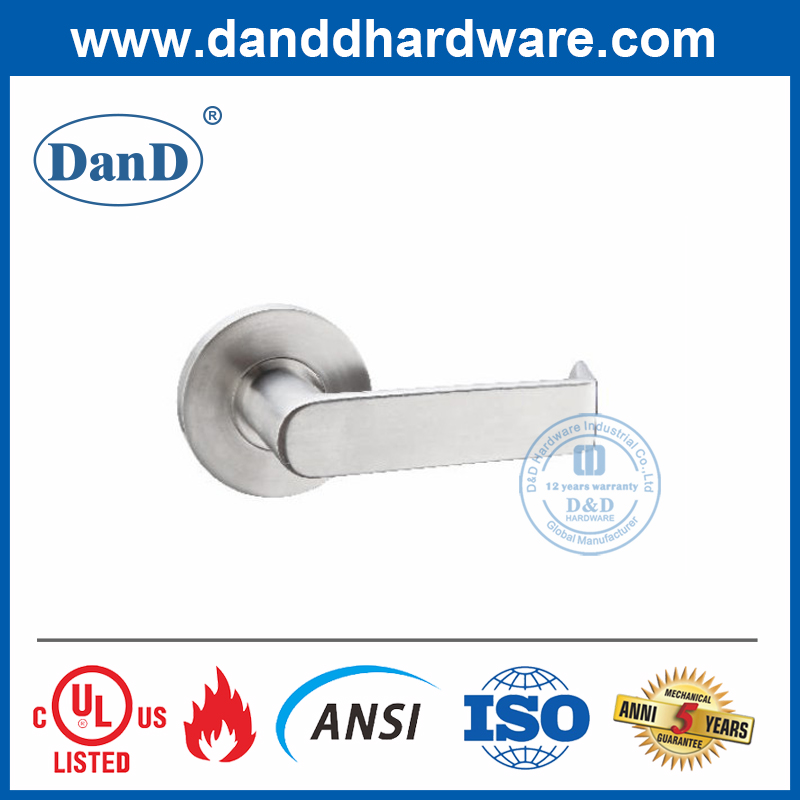 Poignée de levier solide en acier inoxydable 316 pour la porte d'entrée-DDAH002