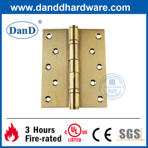 270 degrés Acier inoxydable 201 old Feu d'or Butt Butt De porte Fit DDSSS011B-5x4x3